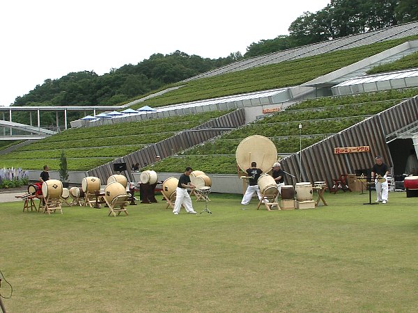イベントの太鼓