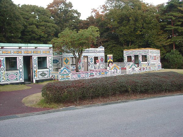 南アフリカ ンデベレの家