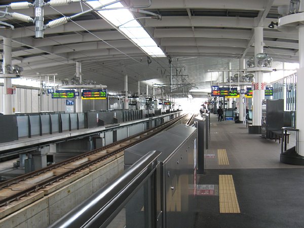 熊本駅 新幹線ホーム