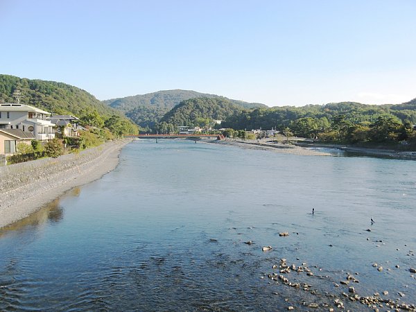 宇治川の流れ