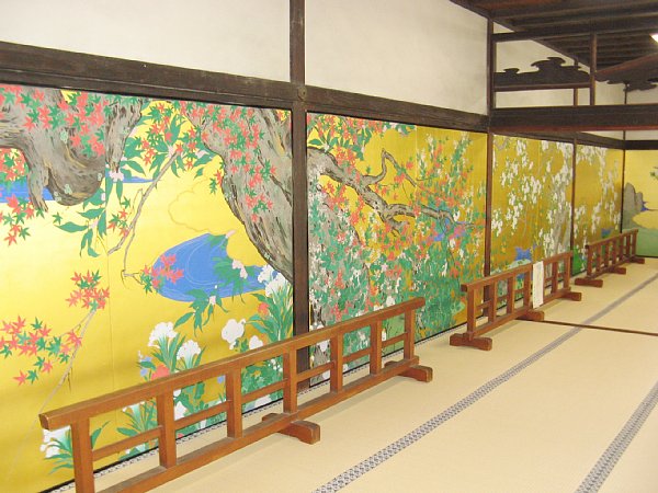 国宝の障壁画(レプリカ)