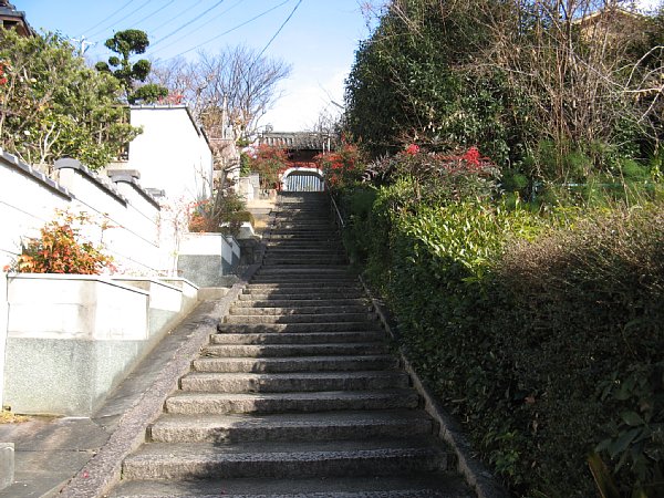 参道の石段