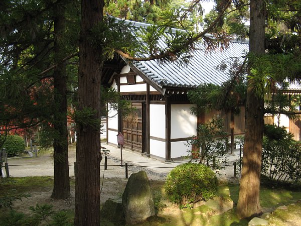 三本杉と浴室