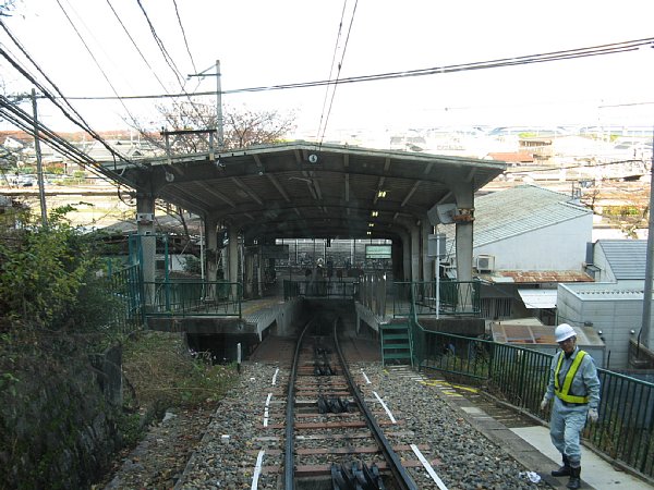 ケーブルカー 出発
