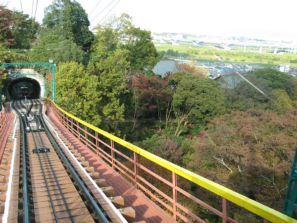 ケーブルカー 橋