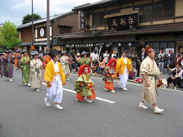 室町洛中風俗列 風流踊り