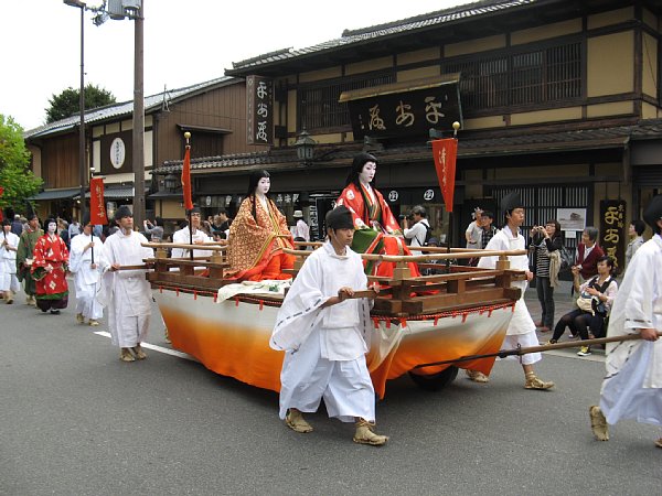 平安時代婦人列 紫式部と清少納言