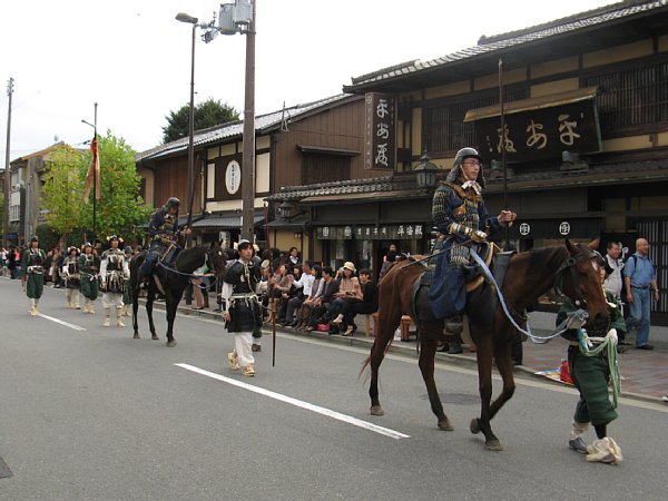 延暦武官行進列