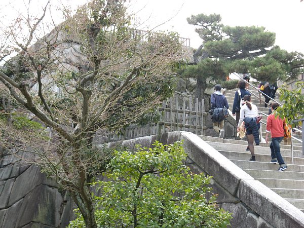 天守閣跡