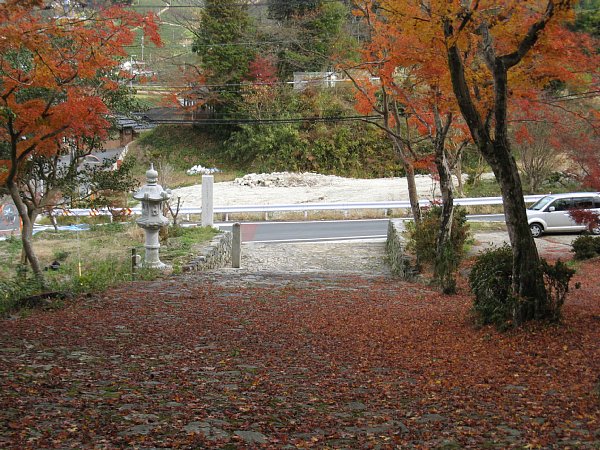 参道(振り返って)