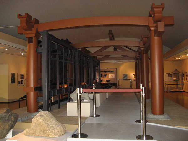 同じく山田寺東回廊