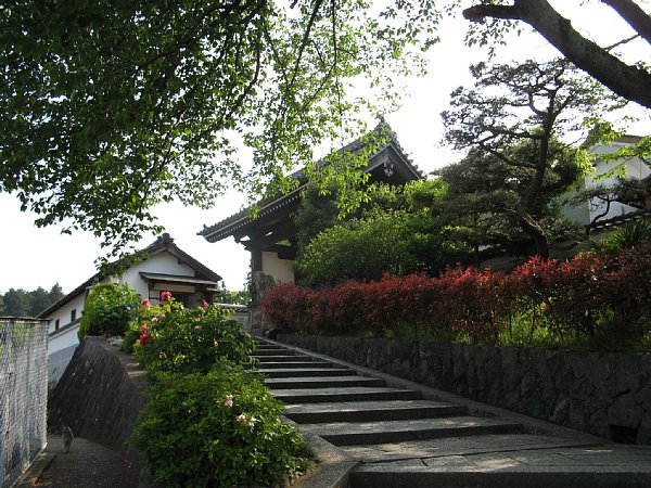 橘寺東門