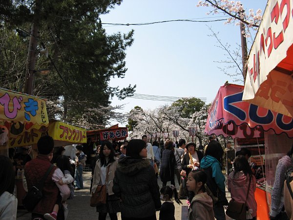 祭りの屋台