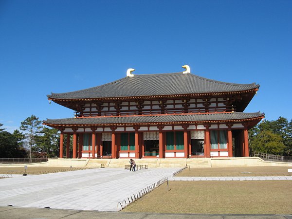 中金堂正面