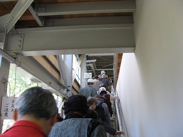 金堂2階に上る階段