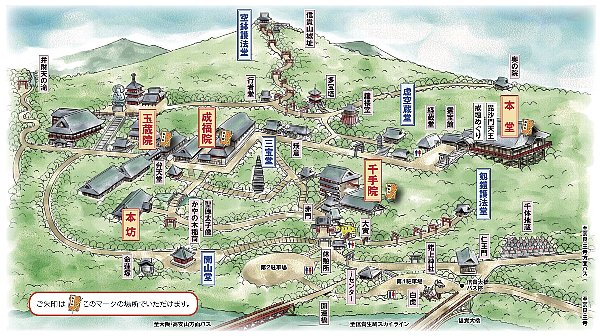 境内案内図