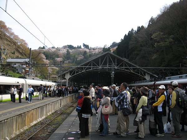近鉄吉野駅ホーム