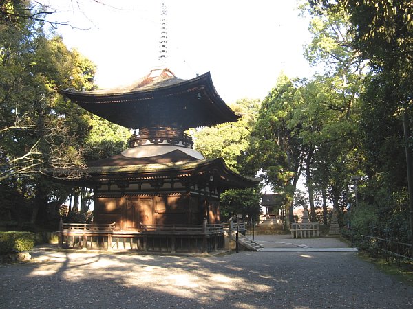 多宝塔 横から