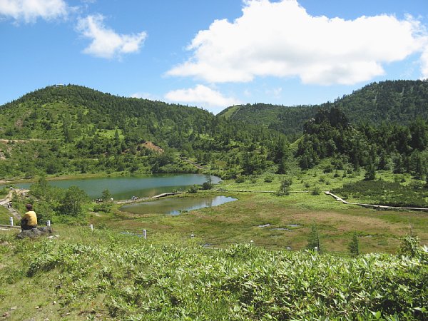 弓池と弓池湿原