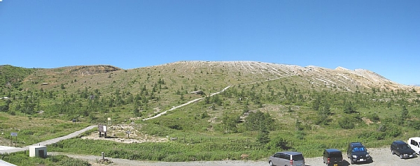 白根山山頂
